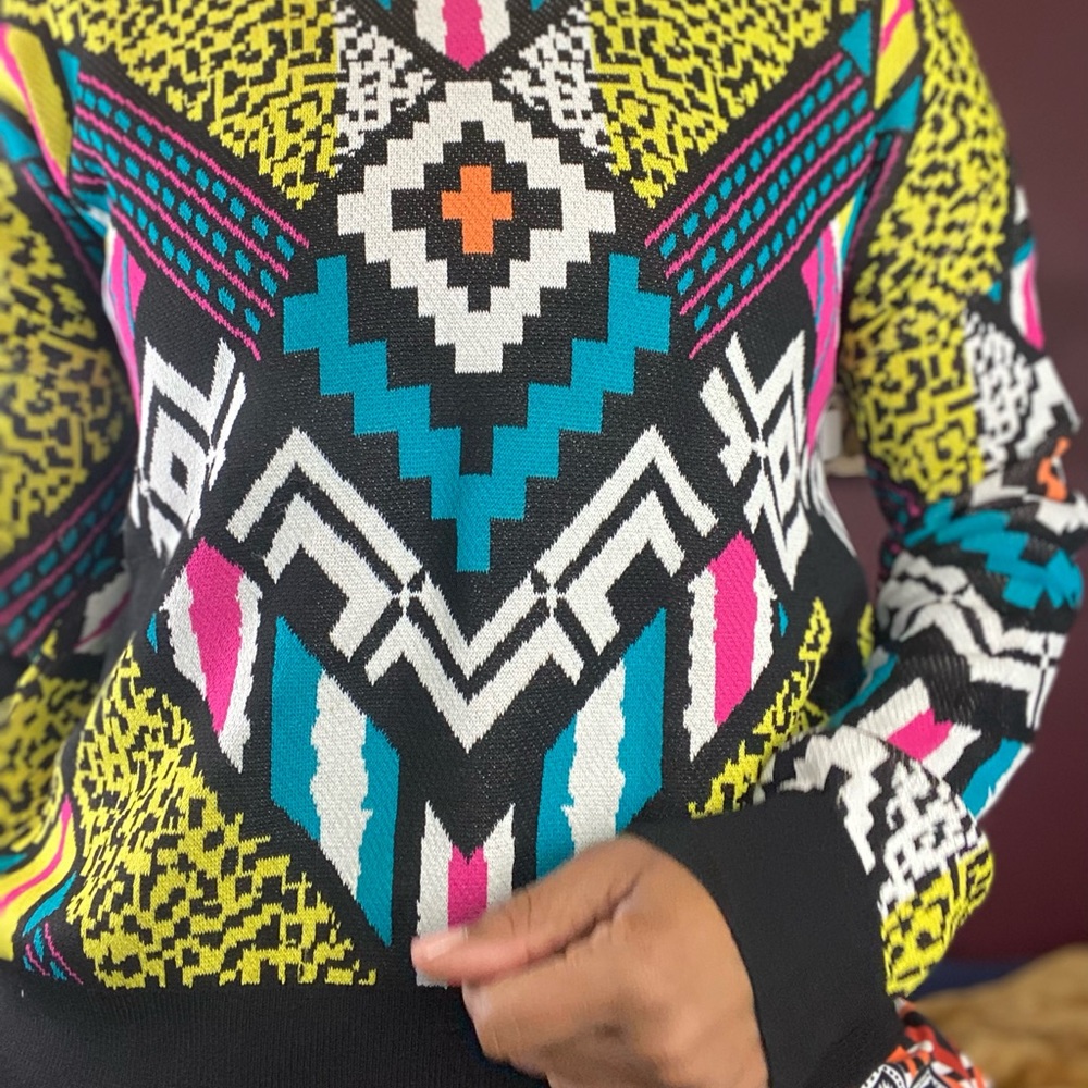 H&M vibrant sweater